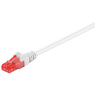 Патч-корд неекранований Goobay RJ45 UTP6  2.0m patch AWG24 D=5.8mm Gold Protect білий (75.06.8635) - Інтернет-магазин спільних покупок ToGether