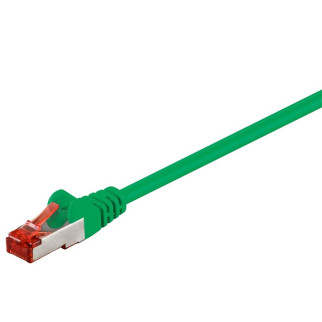 Патч-корд екранований Goobay RJ45 SFTP6  2.0m patch AWG27 D=6.0mm Gold Protect зелений (75.09.5494) - Інтернет-магазин спільних покупок ToGether