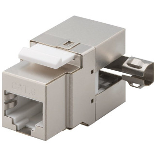 Конектор мережевий Goobay FreeEnd-RJ45 STP6 конектор AWG24-26 Keystone 90°TF металік (75.09.5901) - Інтернет-магазин спільних покупок ToGether