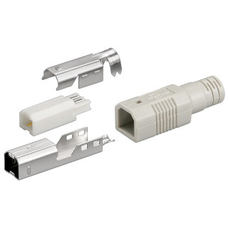 Штекер Goobay FreeEnd-USB2.0 B /M набір для монтажу на кабель сірий (75.01.2026) - Інтернет-магазин спільних покупок ToGether