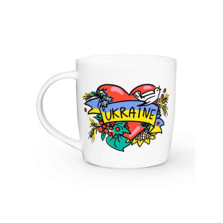 Чашка Kvarta "Україна серце" 360 мл 1945 - Інтернет-магазин спільних покупок ToGether