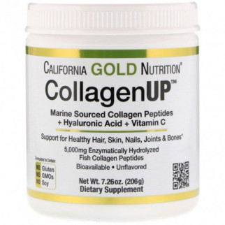 Колаген UP без ароматизаторів California Gold Nutrition (CollagenUP Unflavored) 206 г - Інтернет-магазин спільних покупок ToGether