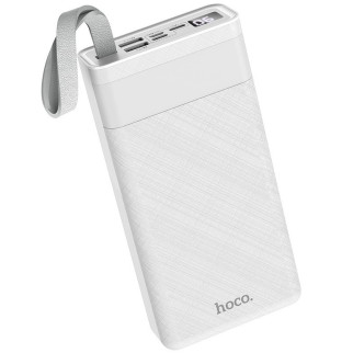 УМБ портативне зарядне Power Bank HOCO J73 30000mAh 2USB White - Інтернет-магазин спільних покупок ToGether