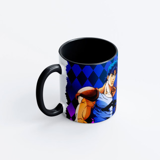 Чашка Fan Girl Джонатан Джостар ДжоДжо JOJO Black 330 мл (16397) - Інтернет-магазин спільних покупок ToGether