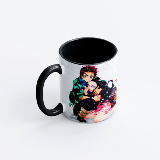 Чашка Fan Girl Незуко та Танджиро Клинок, що розсікає демонів - Demon Slayer 330 мл (16462) - Інтернет-магазин спільних покупок ToGether