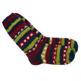 Шкарпетки теплі Тапа Kathmandu вовна яка L Різнокольорові візерунки (27288) - Інтернет-магазин спільних покупок ToGether