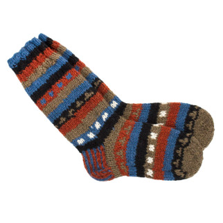Шкарпетки теплі Тапа Kathmandu вовна яка L Різнокольорові візерунки (27289) - Інтернет-магазин спільних покупок ToGether