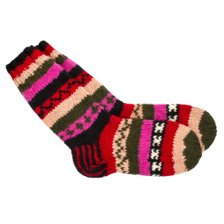 Шкарпетки теплі Тапа Kathmandu вовна яка L Різнокольорові візерунки (27298) - Інтернет-магазин спільних покупок ToGether