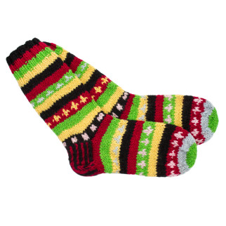 Шкарпетки теплі Тапа Kathmandu вовна яка L Різнокольорові візерунки (27303) - Інтернет-магазин спільних покупок ToGether