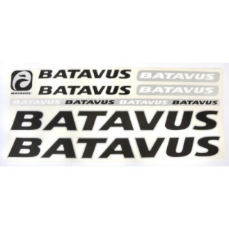 Наклейка Batavus на раму велосипеда Чорний (NAK038) - Інтернет-магазин спільних покупок ToGether