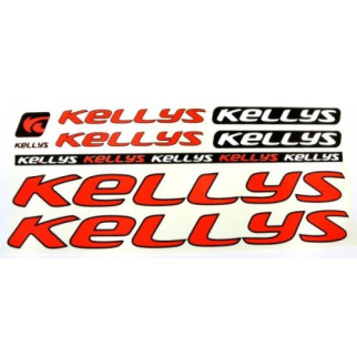 Наклейка Kellys на раму велосипеда Червоний (NAK029) - Інтернет-магазин спільних покупок ToGether