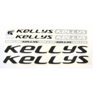 Наклейка Kellys на раму велосипеда Чорний (NAK025) - Інтернет-магазин спільних покупок ToGether