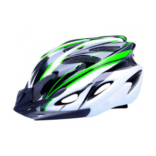 Шолом велосипедний Avanti AVH-001 Чорний/Білий/Зелений (avh-001-green) - Інтернет-магазин спільних покупок ToGether