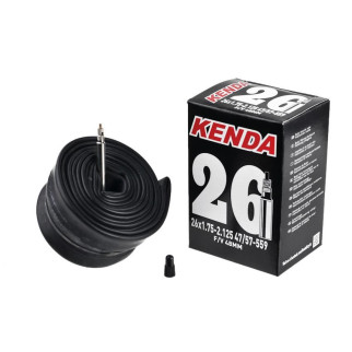 Камера Kenda 26x1.75-2.125 Presta 48мм Чорний (O-D-0042) - Інтернет-магазин спільних покупок ToGether