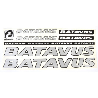 Наклейка Batavus на раму велосипеда Сірий (NAK039) - Інтернет-магазин спільних покупок ToGether
