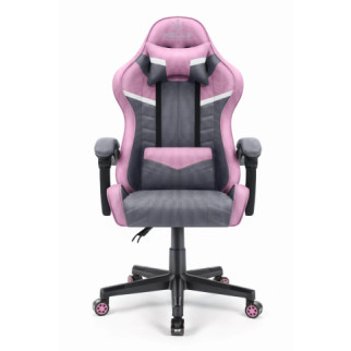 Комп'ютерне крісло Hell's Chair HC-1004 PINK-GREY - Інтернет-магазин спільних покупок ToGether