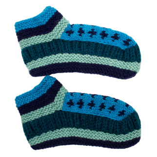 Шкарпетки домашні Kathmandu 100% вовна яка М (22-25 см) Блакитний Синій Фісташковий (27210) - Інтернет-магазин спільних покупок ToGether