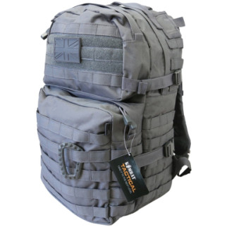 Рюкзак тактичний Kombat UK Medium Assault Pack 40L Сірий (1000-kb-map-gr) - Інтернет-магазин спільних покупок ToGether