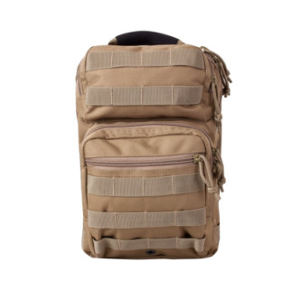 Рюкзак тактичний однолямковий Kombat UK Mini Molle Recon Shoulder Bag 10л Койот (1000-kb-mmrsb-coy) - Інтернет-магазин спільних покупок ToGether