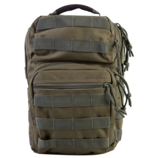 Рюкзак тактичний однолямковий Kombat UK Mini Molle Recon Shoulder Bag 10л Оливковий (1000-kb-mmrsb-olgr) - Інтернет-магазин спільних покупок ToGether