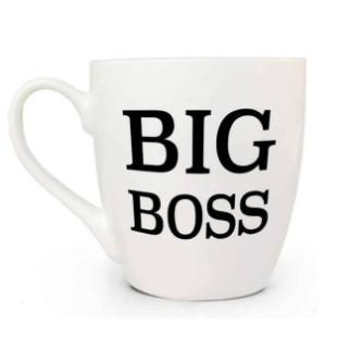Кружка керамічна 500 мл "Big Boss" Кварта 5042 - Інтернет-магазин спільних покупок ToGether