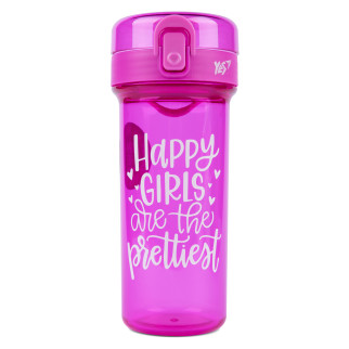 Пляшка для води YES Happy Girls 430 мл (707628) - Інтернет-магазин спільних покупок ToGether