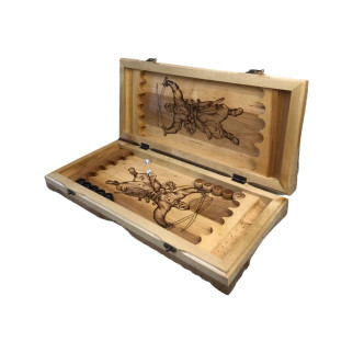 Нарди дерев'яні ручної роботи Арбуз 55*25*7 см 190414 - Інтернет-магазин спільних покупок ToGether