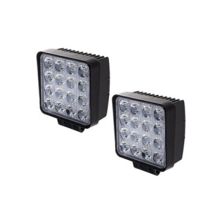 Фара прожектор OEM LML K1748M 16led 24w 85mm 85mm 2 шт (K1748M) - Інтернет-магазин спільних покупок ToGether