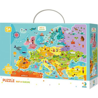 Пазли "Карта Європи", 100 елементів - Інтернет-магазин спільних покупок ToGether