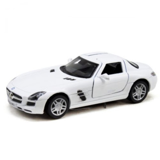 Машинка KINSMART "Mercedes-Benz SLS AMG" (біла) - Інтернет-магазин спільних покупок ToGether