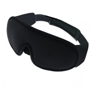 Пов'язка на очі для сну Stenson 3D Soft Black - Інтернет-магазин спільних покупок ToGether