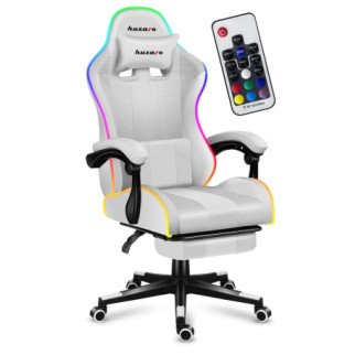 Комп'ютерное крісло Huzaro Force 4.7 RGB White тканина - Інтернет-магазин спільних покупок ToGether