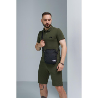 Комплект TNF хакі Футболка Polo та Шорти + Барсетка Репліка S (1396763082) - Інтернет-магазин спільних покупок ToGether