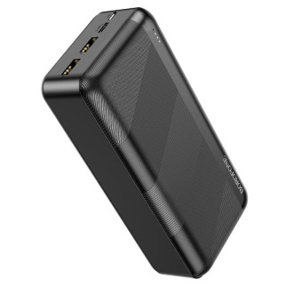 УМБ 30000mAh Power Bank BOROFONE Pindar BJ27B 2USB Type-C 2.1A Black - Інтернет-магазин спільних покупок ToGether