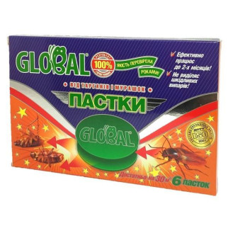 Пастка від тарганів та мурах Global 6 шт - Інтернет-магазин спільних покупок ToGether