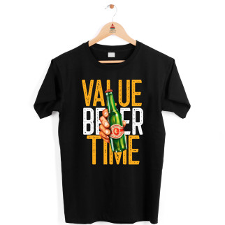 Футболка чорна з принтом Арбуз Value beer time XXXL - Інтернет-магазин спільних покупок ToGether