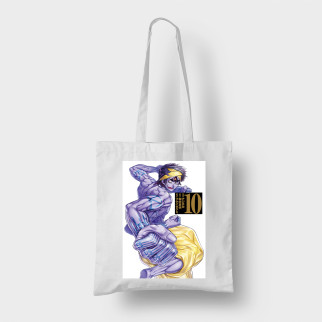 Еко-сумка шоппер з аніме принтом Record of Ragnarok Повість про кінець світу Shiva Шива Кавун Бежевий - Інтернет-магазин спільних покупок ToGether