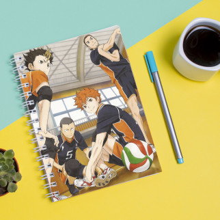 Скетчбук Sketchbook блокнот для малювання з принтом Haikyu - Волейбол 16 А3 Кавун 48 - Інтернет-магазин спільних покупок ToGether