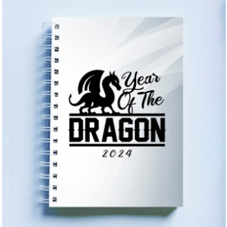 Скетчбук Sketchbook блокнот для малювання з новорічним принтом Year of the Dragon 2024 Дракон А3 Кавун 48 - Інтернет-магазин спільних покупок ToGether