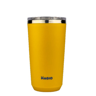 Термостакан з кришкою 400 мл MAGIO MG-1040Y Yellow - Інтернет-магазин спільних покупок ToGether