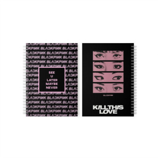Скетчбук Блек Пінк Black Pink KILL THIS LOVE (22938) Fan Girl - Інтернет-магазин спільних покупок ToGether