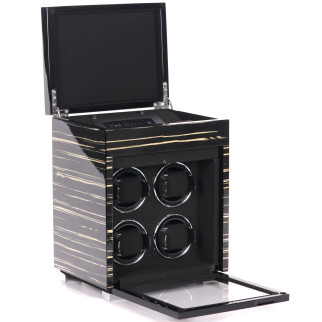 Скринька Salvadore для підзаводу 4 годинників R14411 4x4 Сірий - Інтернет-магазин спільних покупок ToGether
