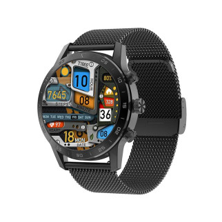 Розумний годинник Lemfo KK70 Metal Чорний - Інтернет-магазин спільних покупок ToGether