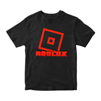 Футболка чорна з принтом онлайн гри Roblox "Червоно-білий напис лого R Роблокс Roblox" Кавун 3-4 роки ФП0119954 - Інтернет-магазин спільних покупок ToGether
