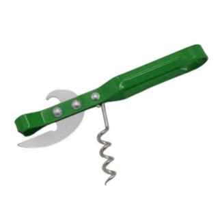 Універсальна відкривалка - консервний ніж зі штопором металевий SNS 3 в 1 NS-02 зелений - Інтернет-магазин спільних покупок ToGether