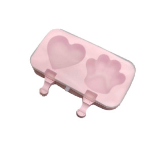Форма силіконова для морозива та цукерок із силіконовою кришкою Stenson 4416 рожева - Інтернет-магазин спільних покупок ToGether