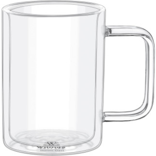 Чашка з подвійним дном циліндрична 400 мл Wilmax 888720 - Інтернет-магазин спільних покупок ToGether