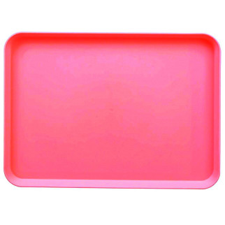 Піднос прямокутний пластиковий 44,5*35 см Stenson ХМ 2540 рожевий - Інтернет-магазин спільних покупок ToGether