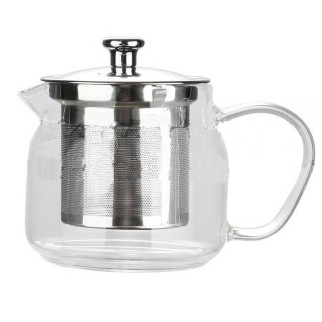 Чайник для заварювання скляний з металевим ситечком 600 мл Edenberg EB-19031 - Інтернет-магазин спільних покупок ToGether