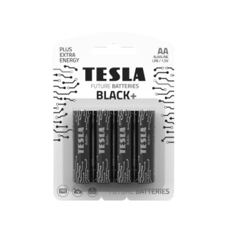 Батарейки Tesla AA BLACK+ LR6 / BLISTER FOIL 4 шт. - Інтернет-магазин спільних покупок ToGether